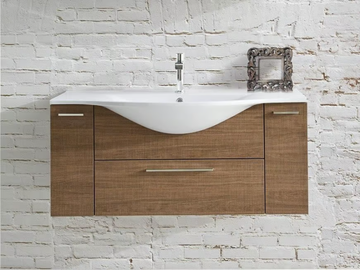VANITY 04 - Single vanity unit with drawers by LASA IDEA - view 3